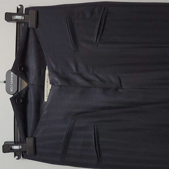 Twenty8twelve,  pinstripe pant, black ,size 2 - Picture 5 of 15